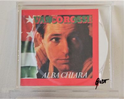 Giorgio Gost (1962). "Alba Chiara - Vasco Rossi", inclusione in resina, serie "vinyls in time 