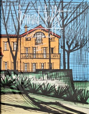 Libro. "Bernard Buffet lithographe II", catalogo ragionato dell'opera grafica contenente tre 