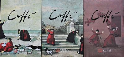 Nino Caff&egrave; (1908-1975). "Catalogo Generale Nino Caff&egrave;", tre volumi, editore Violarte, editi nel 