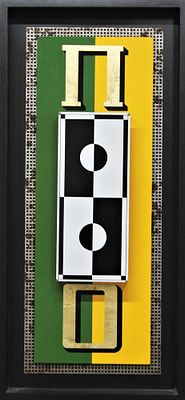 Pavel Mansouroff (1896-1983). "Biere", scultura multiplo in metallo legno e serigrafia, cm 