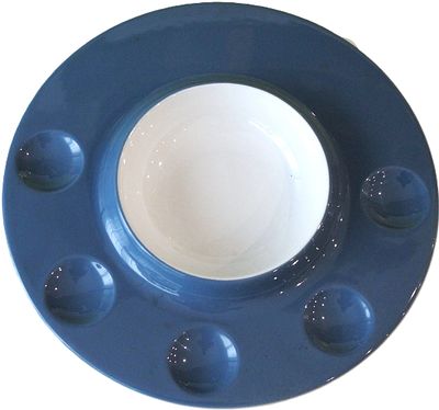 Riccardo Schweizer. "senza titolo", piatto in ceramica anni 70', manifattura Pagnossin, diametro 