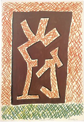 Riccardo Licata “Plaisir d’amour” - Riccardo Licata (1929-2014) “Plaisir d’amour” Color lithograph 