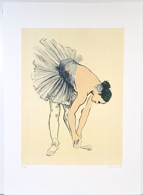 Francesco Messina “Danzatrice” - Francesco Messina (1900-1995) “Dancer” Lithograph on paper, 70x50 