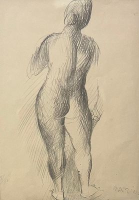 Marino Marini “Senza titolo” - Marino Marini (1901-1980) “Untitled” Lithograph on paper, 23x33 cm. 