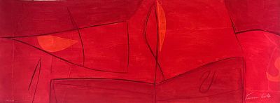 Tommaso Cascella “Depositare vibrazioni” - Tommaso Cascella (1951) “Depositare vibrationi” Woodcut 