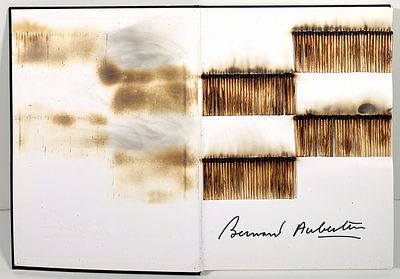 Bernard Aubertin “Livre Brûlé Rosenberg” - Bernard Aubertin (1934-2015) “Livre Brûlé Rosenberg” 