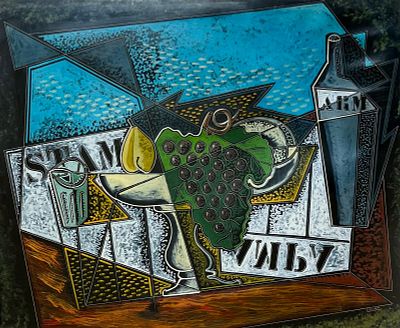 Pippo Oriani “Natura morta” 1930/35 - Pippo Oriani (1909-1972) “Still Life” 1930/35 Encaustic and 