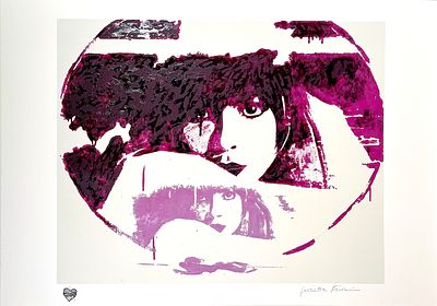 Giosetta Fioroni “Doppio Liberty Violet” - Giosetta Fioroni (1932) “Double Liberty Violet” 