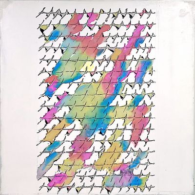 Alfredo Rapetti “Scritture Colors” 2005 - Alfredo Rapetti (1961) “Scritture Colors” 2005 Mixed 