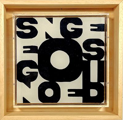 Giorgio Gost “After Boetti Alighiero” 2023 Capsula del tempo Omaggio a Alighiero Boetti - Giorgio 