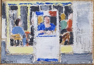 Orfeo Tamburi “Loterie Nationale” 1963 - Orfeo tamburi (1910-1994)“Loterie Nationale” 1963Olio su 