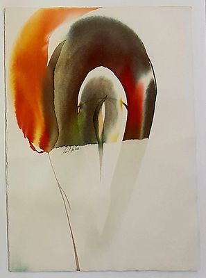 Paul Jenkins “Phenomena” 1970 - Paul Jenkins (1923-2012)“Phenomena” 1970Acrilico su cartoncino, cm 