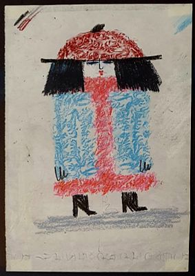 Pino Pascali “Donnina in pelliccia” 1962 - Pino Pascali (1935-1968)“Donnina in pelliccia” 