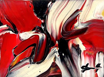 Pierluigi De Lutti “Senza titolo” - Pierluigi De Lutti (1959)“Senza titolo”Olio su cartone telato 