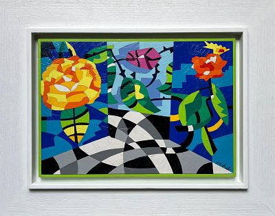 Ugo Nespolo “Floricultura Museale” - Ugo Nespolo (1941)“Floricultura Museale”Acrilici su tavola 