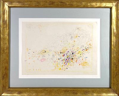 Anton Zoran Music “Fiori a Cortina” 1962 - Anton Zoran Music (1909-2005)"Fiori a Cortina" 