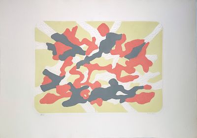 Giulio Turcato “Senza titolo” - Giulio Turcato (1912-1995)“Senza titolo”Acquaforte acquatinta su 