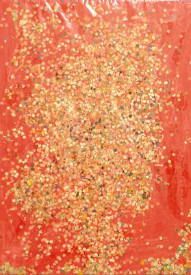 Tano Festa “Coriandoli” 1983 - Tano Festa (1938-1988)“Coriandoli” 1983Acrilico, coriandoli e 