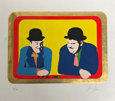 Marco Lodola “Comics life” - Marco Lodola (1955)“Comics life”Serigrafia su cartoncino, cm 