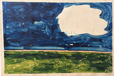 Mario Schifano “Senza titolo” 1979/80 - Mario Schifano (1934-1998) “Senza titolo” 1979/80 Smalto 