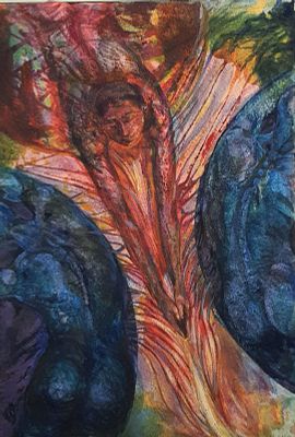 Bruno Ceccobelli “Vi innalzerete e troverete” 1997 - Bruno Ceccobelli (1952)“Vi innalzerete e 