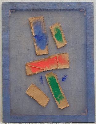 Salvatore Emblema “Senza titolo” 2005 - Salvatore Emblema (1929-€2006)“Senza titolo” 2005Terre 