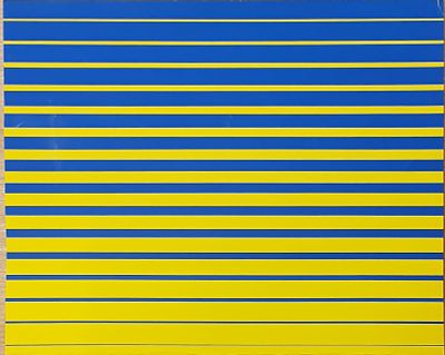 Getulio Alviani “Senza titolo” 1972 - Getulio Alviani (1939-€2018) “Senza titolo” 1972 Serigrafia 