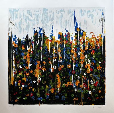 Mario Schifano “Splendore del floricoltore” - Mario Schifano (1934-€1998)“Splendore del 