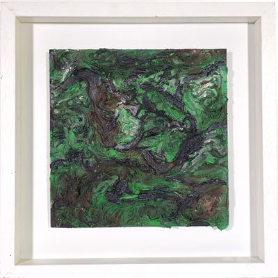 Andrea Raccagni “Senza titolo” 1997 - Andrea Raccagni (1921-2005)“Senza titolo” 1997 Tecnica mista 