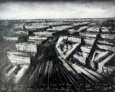 Jonathan Guaitamacchi “Senza titolo” - Jonathan Guaitamacchi (1961)“Senza titolo”Tecnica mista su 