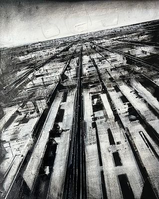 Jonathan Guaitamacchi “Senza titolo” - Jonathan Guaitamacchi (1961)“Senza titolo”Tecnica mista su 