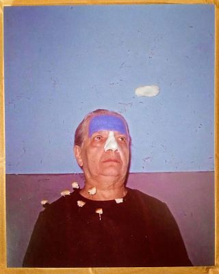 Michele Zaza “Neo-terrestre” 1979 - Michele Zaza (1948)“Neo-terrestre” 1979Fotografia a colori 