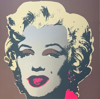 Andy Warhol (After) “Marilyn” - Andy Warhol (After)“Marilyn” Serigrafia a colori su carta, cm 
