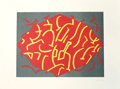 Carla Accardi “Senza titolo” - Carla Accardi (1924-2014)“Senza titolo”Acquaforte acquatinta, cm 