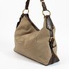 Prada Shoulder Bag. This Prada bag is a roomy shoulder bag . It is made of beige canvas and Bild - 3