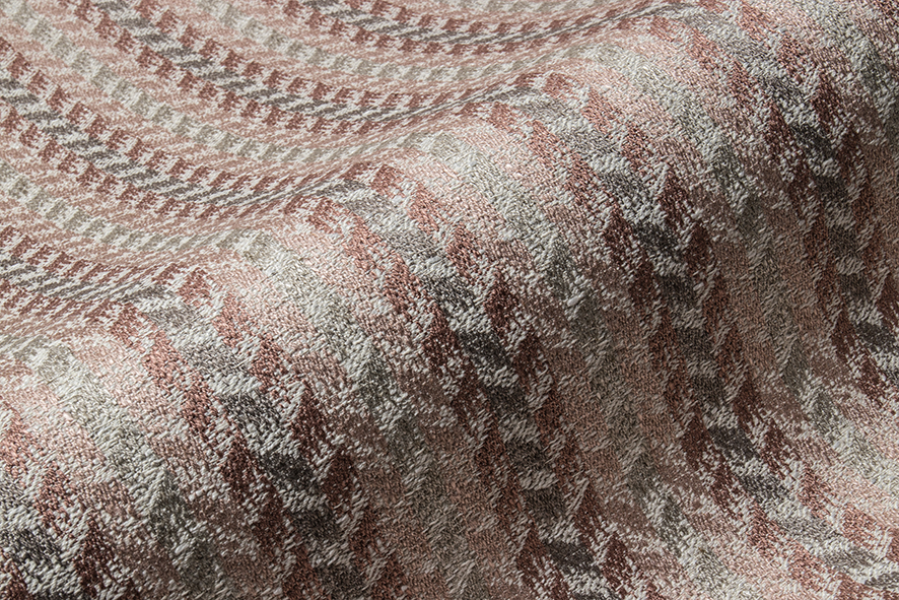 CELEBRATION
02 Pink Nude Blossom Fabric. Celebration is the “striped” version of our new Blessed 