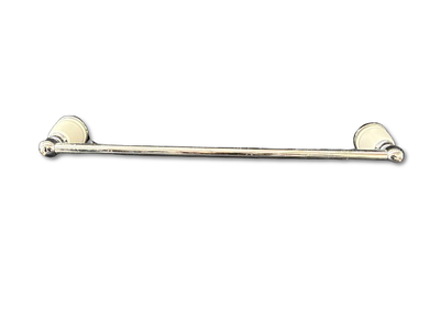 Face Towel Rack. Chromed stainless steel face towel rack for wall mounting. Details in white
