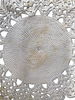 Lace Napron. Handmade lace doily. Signs of use and iron.Image - 1