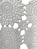 Lace Doily. Decorative handmade lace doily. Signs of use.Image - 1