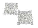 Set of 2 lace doilies. Signs of use.Image - 1
