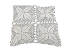 Lace Napron. Handmade lace doily. Signs of use.Image - 2
