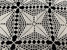 lace Doily. Handmade lace doily. Signs of use.Image - 1