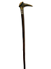 Old Cane. Antique walking stick in Pau Santo wood with duckbill decoration.Image - 2