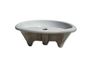 Wasbbasin Valadares Brand. White washbasin by Valadares.Image - 3
