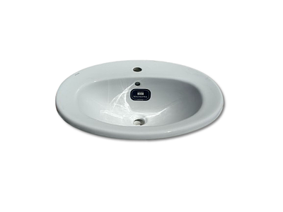 Washbasin Madalena Brand. Madalena brand washbasin, medium size, oval model, white color.