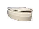 Roca Corner Whirlpool Bath. White Roca corner whirlpool bath with motors. The valve handle is Image - 1
