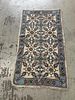 Rug. Arraiolos carpet with floral pattern. Signs of wear.Image - 1
