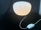 Lamp. Ball-shaped table or floor lamp with dimmer. IKEA brand. Signs of use.Image - 1