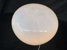 Lamp. Ball-shaped table or floor lamp with dimmer. IKEA brand. Signs of use.Image - 2