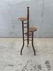 Vase Display. Chestnut wood support for placing 3 vases. Signs of use.Image - 1